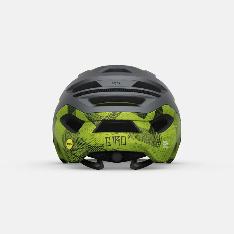 Giro Merit Spherical Dirt Helmet in Green-2
